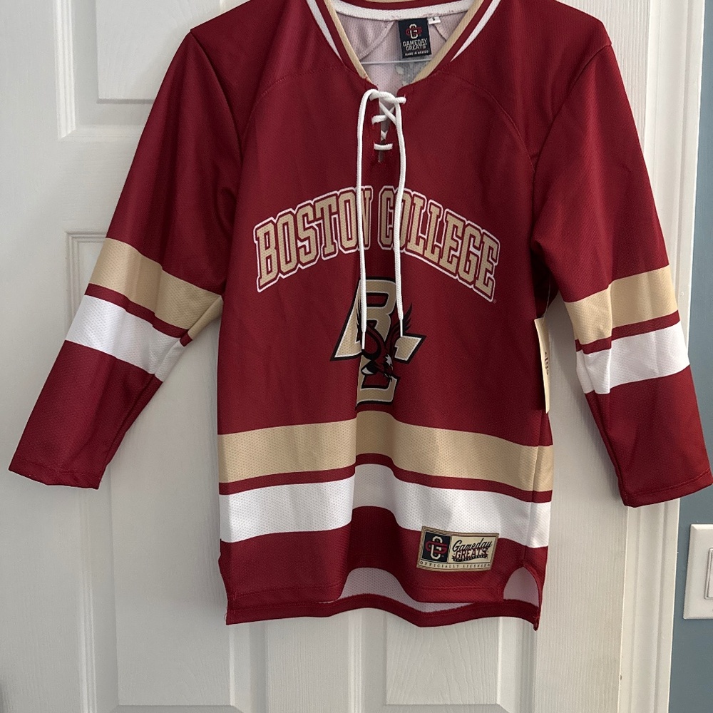 Boston College Eagles GameDay Greats Women’s lightweight hockey jersey Small